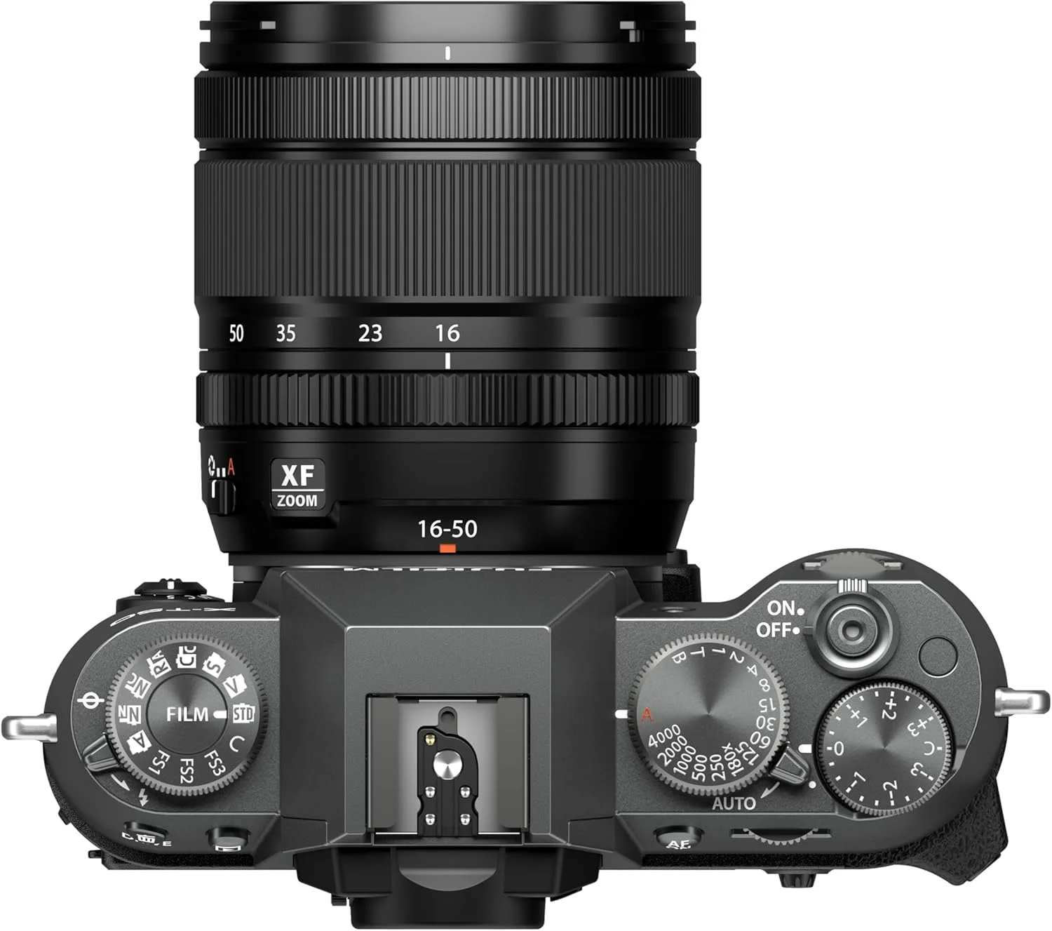 کیت دوربین فوجی فیلم X-T50 نقره ای زغالی + لنز XF16-50mm