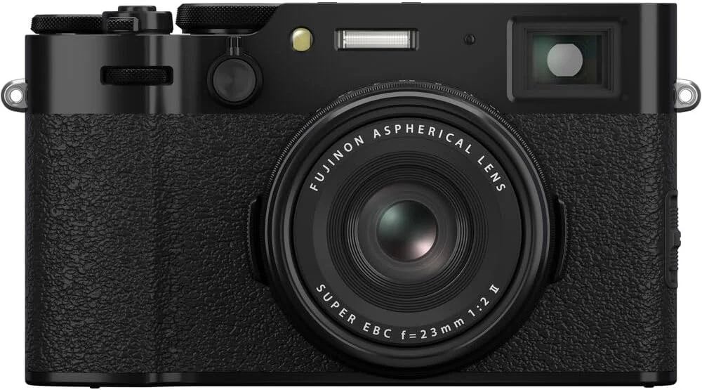 دوربین دیجیتال FUJIFILM X100VI (مشکی) (16821913) + 2 عدد کارت 64 گیگابایتی + کارت خوان + 2 عدد باتری NP-W126 + شارژر + چراغ LED + نرم افزار عکس + کیف حمل + سه پایه انعطاف پذیر + کیف پول کارت حافظه + موارد دیگر دوربین دیجیتال FUJIFILM X100VI (مشکی) (16821913) + 2 عدد کارت 64 گیگابایتی + کارت خوان + 2 عدد باتری NP-W126 + شارژر + چراغ LED + نرم افزار عکس + کیف حمل + سه پایه انعطاف پذیر + کیف پول کارت حافظه + موارد دیگر