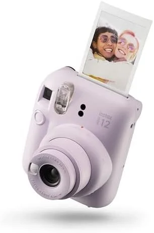 بسته تعطیلات دوربین فوری فوجی فیلم Instax Mini 12 بنفش 2023