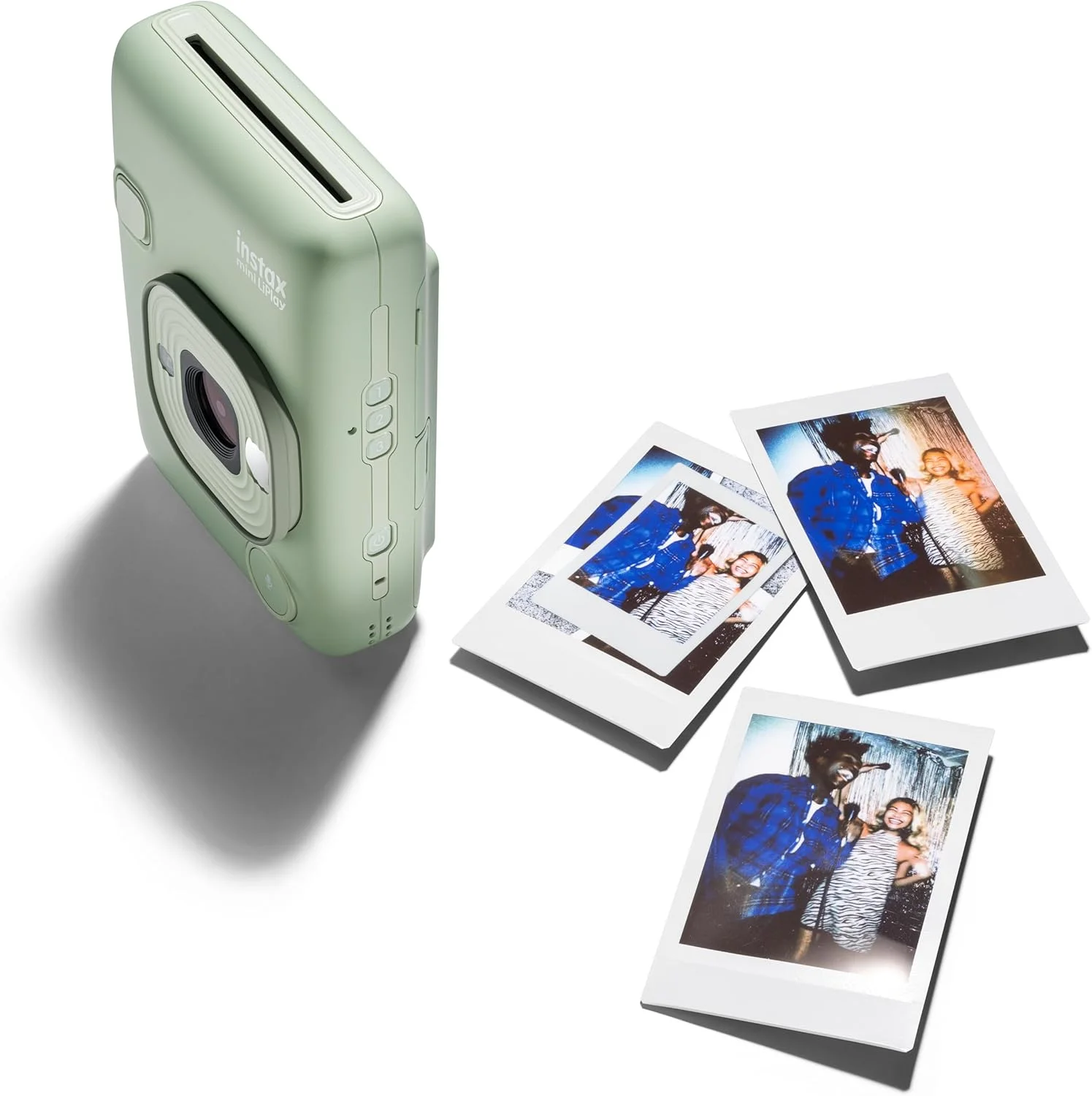 دوربین چاپ فوری/پرینتر گوشی هوشمند فوجی فیلم Instax Mini LiPlay مدل INS LIPLAY C GREEN VN