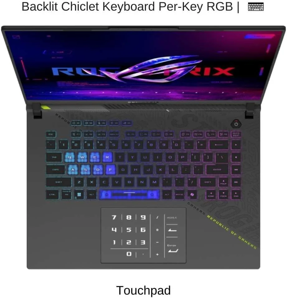 لپ تاپ گیمینگ ایسوس ROG Strix G16 مدل 2025، صفحه نمایش 16 اینچی FHD 165 هرتز، پردازنده 16 هسته ای AMD Ryzen 9 8940HX، کارت گرافیک RTX 5070 Ti، رم 16 گیگابایتی، SSD 1 ترابایتی، رنگ خاکستری Eclipse لپ تاپ گیمینگ ایسوس ROG Strix G16 مدل 2025، صفحه نمایش 16 اینچی FHD 165 هرتز، پردازنده 16 هسته ای AMD Ryzen 9 8940HX، کارت گرافیک RTX 5070 Ti، رم 16 گیگابایتی، SSD 1 ترابایتی، رنگ خاکستری Eclipse