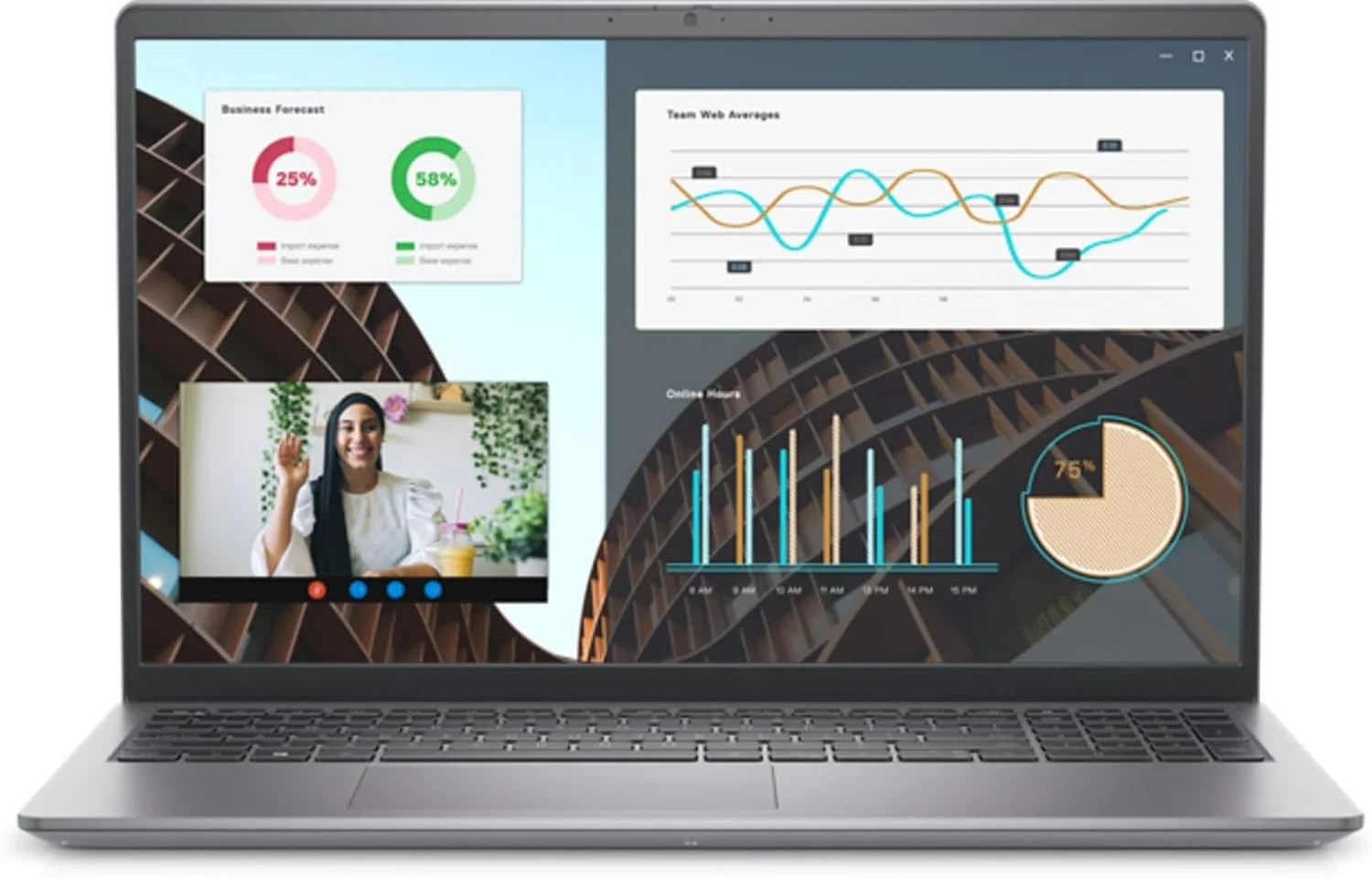 لپ تاپ دل Vostro 3530 | صفحه نمایش 15.6 اینچی 1920x1080 FHD | پردازنده Core i7-1355U - هارد درایو 2 ترابایتی SSD - رم 32 گیگابایتی | 10 هسته ای 1.70@ 5 گیگاهرتز ویندوز 11 پرو رنگ مشکی