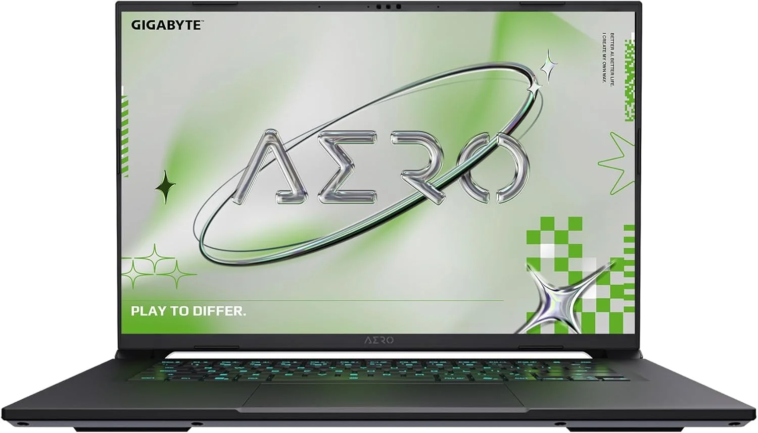 GIGABYTE AERO X16; Copilot+ PC - 165Hz 2560x1600 WQXGA - NVIDIA GeForce RTX 5070 - AMD Ryzen AI 7 350 - 1TB SSD با 32GB DDR5 RAM - Windows 11 Home - Lunar White GIGABYTE AERO X16; Copilot+ PC - 165Hz 2560x1600 WQXGA - NVIDIA GeForce RTX 5070 - AMD Ryzen AI 7 350 - 1TB SSD با 32GB DDR5 RAM - Windows 11 Home - Lunar White