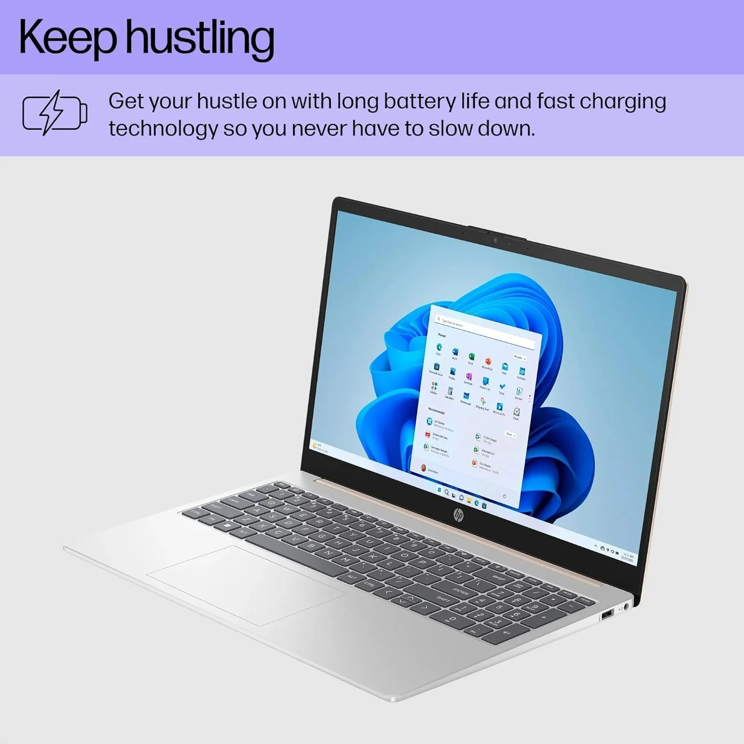 لپ تاپ تجاری 15.6 اینچی فول اچ دی HP، پردازنده AMD Ryzen 5 7520U (بهتر از i7-1165G7)، وب کم، وای فای 6، ویندوز 11 هوم، با شارژر سریع 65 واتی PD (16 گیگابایت رم | 1 ترابایت PCIe SSD) لپ تاپ تجاری 15.6 اینچی فول اچ دی HP، پردازنده AMD Ryzen 5 7520U (بهتر از i7-1165G7)، وب کم، وای فای 6، ویندوز 11 هوم، با شارژر سریع 65 واتی PD (16 گیگابایت رم | 1 ترابایت PCIe SSD)
