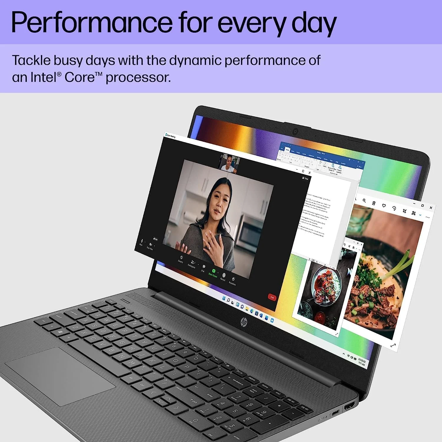 لپ تاپ تجاری پرچمدار HP با صفحه نمایش 15.6 اینچی FHD، پردازنده 4 هسته ای Intel Core i3-1215U (بهتر از i5-1155G7) تا 4.4 گیگاهرتز، 32 گیگابایت رم، 1 ترابایت NVMe SSD، شارژ سریع، صفحه کلید اعداد، بلوتوث، Wi-Fi، HDMI، ویندوز 11 به همراه لوازم جانبی GM لپ تاپ تجاری پرچمدار HP با صفحه نمایش 15.6 اینچی FHD، پردازنده 4 هسته ای Intel Core i3-1215U (بهتر از i5-1155G7) تا 4.4 گیگاهرتز، 32 گیگابایت رم، 1 ترابایت NVMe SSD، شارژ سریع، صفحه کلید اعداد، بلوتوث، Wi-Fi، HDMI، ویندوز 11 به همراه لوازم جانبی GM