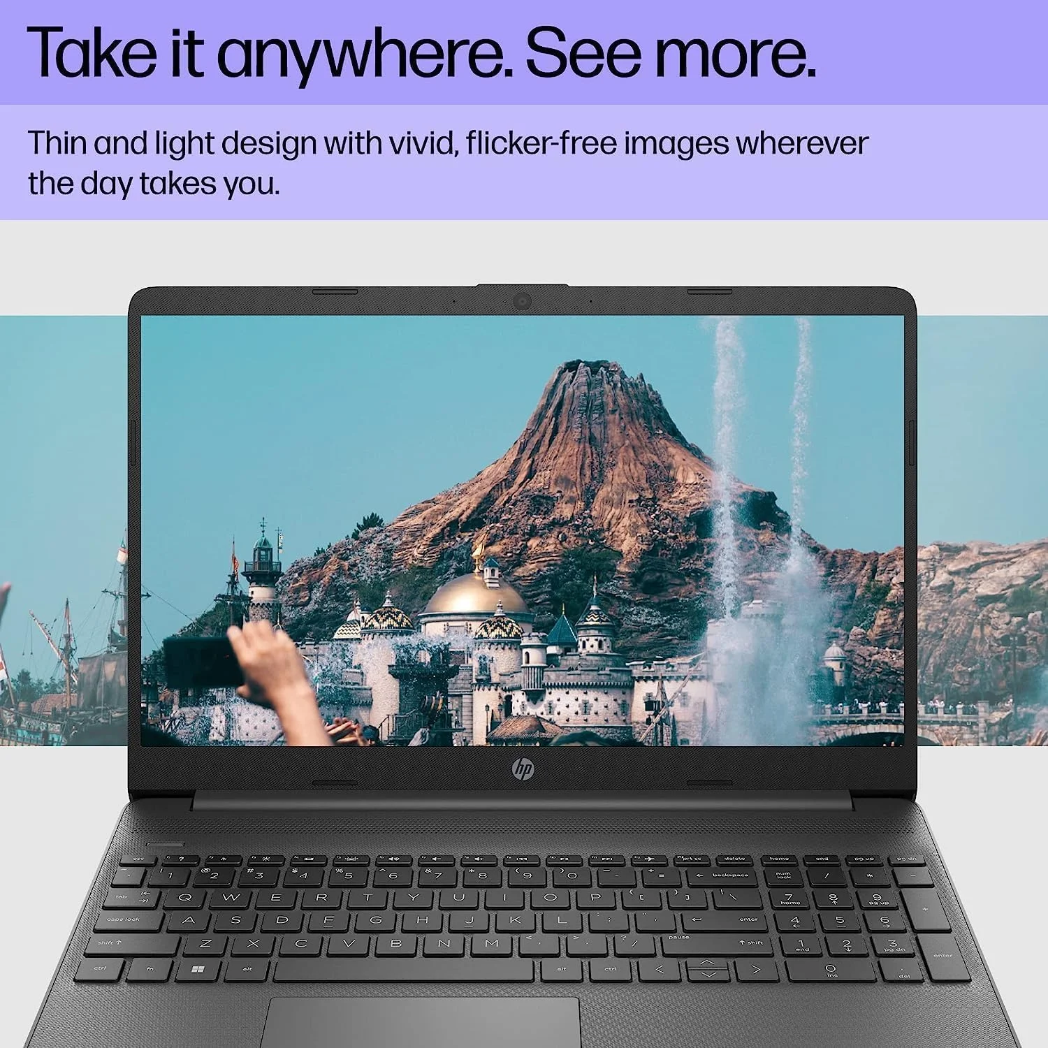 لپ تاپ تجاری پرچمدار HP با صفحه نمایش 15.6 اینچی FHD، پردازنده 4 هسته ای Intel Core i3-1215U (بهتر از i5-1155G7) تا 4.4 گیگاهرتز، 32 گیگابایت رم، 1 ترابایت NVMe SSD، شارژ سریع، صفحه کلید اعداد، بلوتوث، Wi-Fi، HDMI، ویندوز 11 به همراه لوازم جانبی GM لپ تاپ تجاری پرچمدار HP با صفحه نمایش 15.6 اینچی FHD، پردازنده 4 هسته ای Intel Core i3-1215U (بهتر از i5-1155G7) تا 4.4 گیگاهرتز، 32 گیگابایت رم، 1 ترابایت NVMe SSD، شارژ سریع، صفحه کلید اعداد، بلوتوث، Wi-Fi، HDMI، ویندوز 11 به همراه لوازم جانبی GM