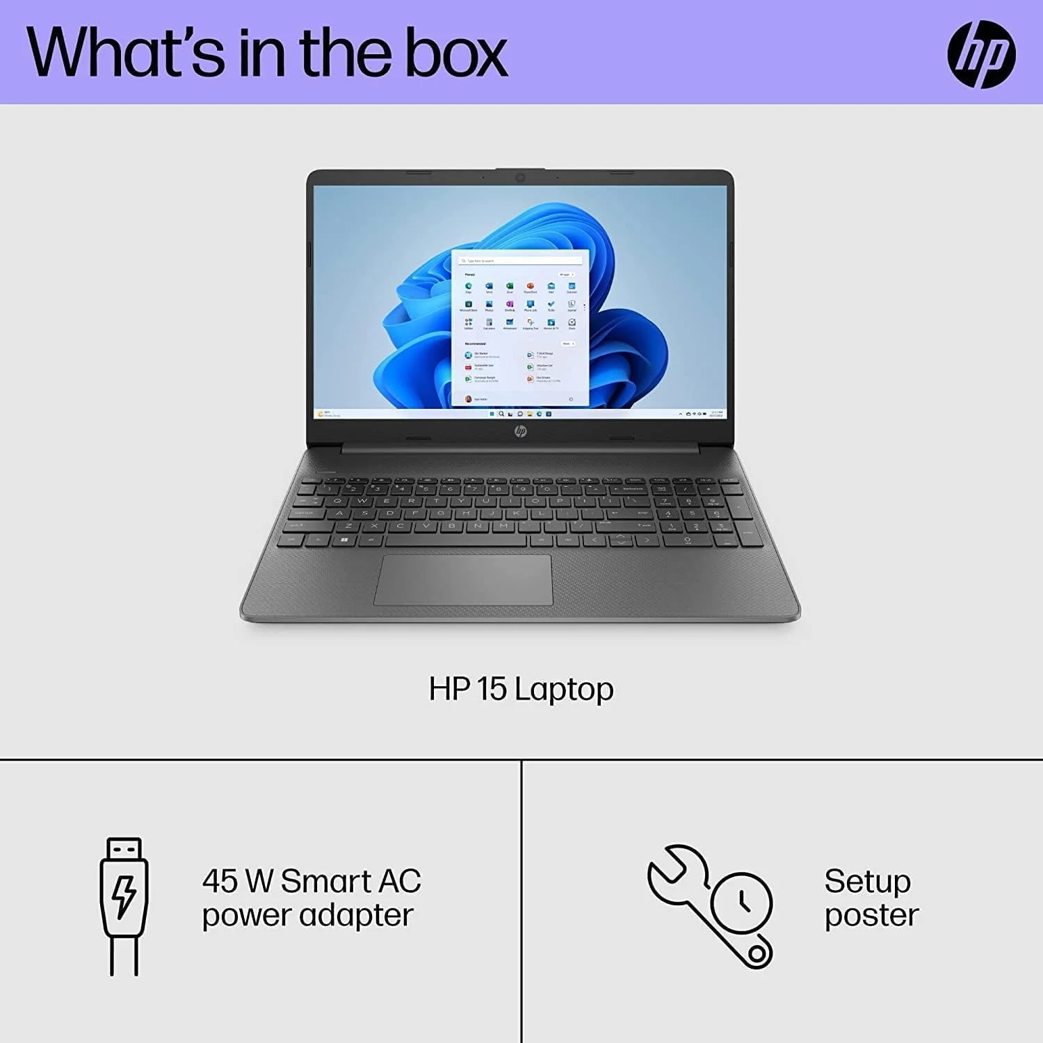 لپ تاپ تجاری پرچمدار HP با صفحه نمایش 15.6 اینچی FHD، پردازنده 4 هسته ای Intel Core i3-1215U (بهتر از i5-1155G7) تا 4.4 گیگاهرتز، 32 گیگابایت رم، 1 ترابایت NVMe SSD، شارژ سریع، صفحه کلید اعداد، بلوتوث، Wi-Fi، HDMI، ویندوز 11 به همراه لوازم جانبی GM لپ تاپ تجاری پرچمدار HP با صفحه نمایش 15.6 اینچی FHD، پردازنده 4 هسته ای Intel Core i3-1215U (بهتر از i5-1155G7) تا 4.4 گیگاهرتز، 32 گیگابایت رم، 1 ترابایت NVMe SSD، شارژ سریع، صفحه کلید اعداد، بلوتوث، Wi-Fi، HDMI، ویندوز 11 به همراه لوازم جانبی GM