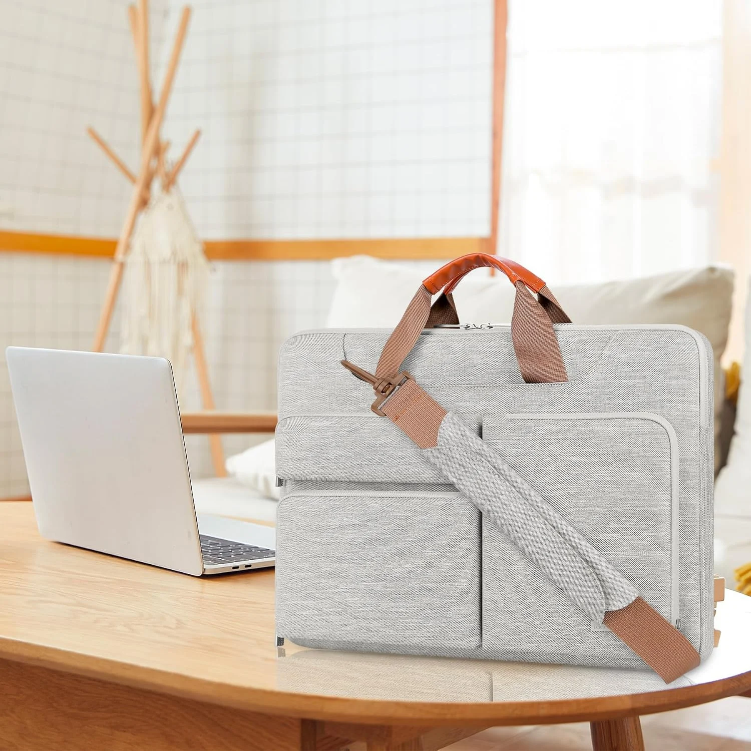 کیف لپ تاپ Lacdo مناسب برای لپ تاپ/نوت بوک/اولترابوک/مک بوک 11.6 تا 16 اینچ