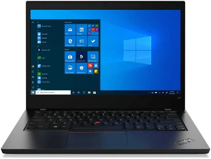 لپ تاپ تجاری Lenovo Thinkpad L14 Gen2 (بازسازی شده)، 14 اینچ FHD (1920 x 1080)، بدون لمس، پردازنده Intel Core نسل 11 i5-1135G7، رم 16 گیگابایتی، SSD 512 گیگابایتی، ویندوز 11 پرو