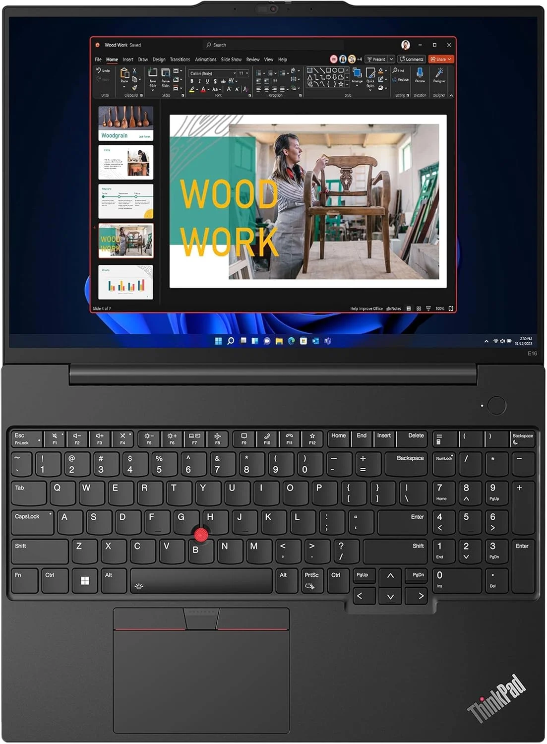 لپ تاپ تجاری لنوو ThinkPad E16 (صفحه نمایش 16 اینچی FHD+ ضد تابش نور، پردازنده نسل سیزدهم اینتل 10 هسته ای i7-1355U، رم 40 گیگابایتی، SSD 1 ترابایتی)، نور پس زمینه، اثر انگشت، IST Hub، وب کم FHD، اترنت، Wi-Fi 6، ویندوز 11 پرو، مشکی