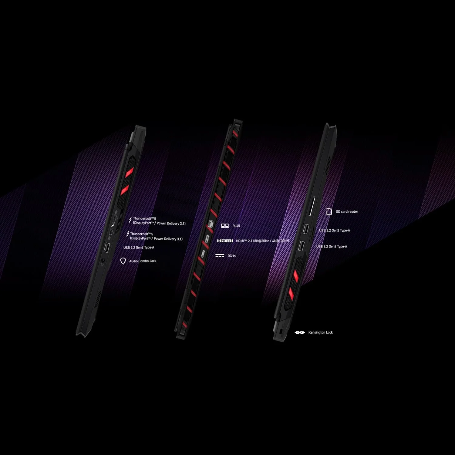 لپ تاپ گیمینگ MSI Raider 18 HX AI A2XWJG، 18 اینچ UHD+ 120 هرتز، پردازنده Intel Core Ultra 9 285HX، رم 64 گیگابایت، SSD 2 ترابایت، کارت گرافیک NVIDIA® GeForce RTX™ 5090 Laptop GPU، حافظه GDDR7 24 گیگابایت، ویندوز 11، مشکی