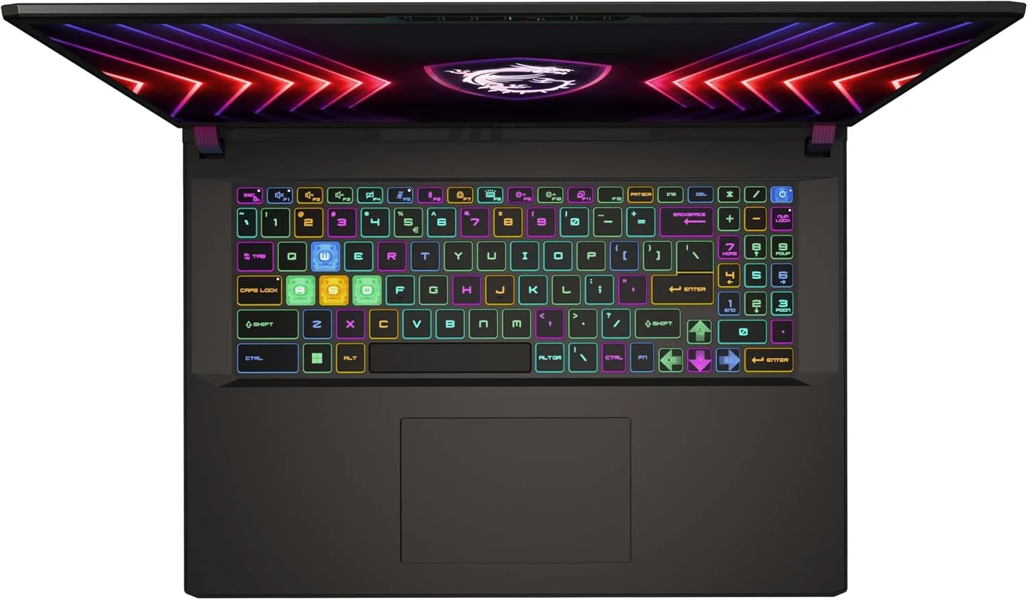 لپ تاپ گیمینگ MSI Vector 17 HX A14VHG، صفحه نمایش 17 اینچی QHD+ 240 هرتز، پردازنده Intel Core i9-14900HX، رم 32 گیگابایت، SSD 1 ترابایت، کارت گرافیک Nvidia RTX 4080 با حافظه GDDR6 12 گیگابایت، ویندوز 11، خاکستری کیهانی - [9S7-17S162-611]
