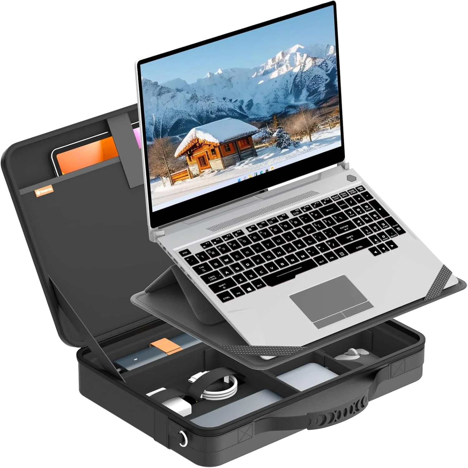 کیف آستین لپ تاپ Smatree با استند برای Razer Blade 16 اینچی 2024/2023 و Razer Blade 15 اینچی 2023/2022، کیف حمل سخت لپ تاپ با استند (A485S)