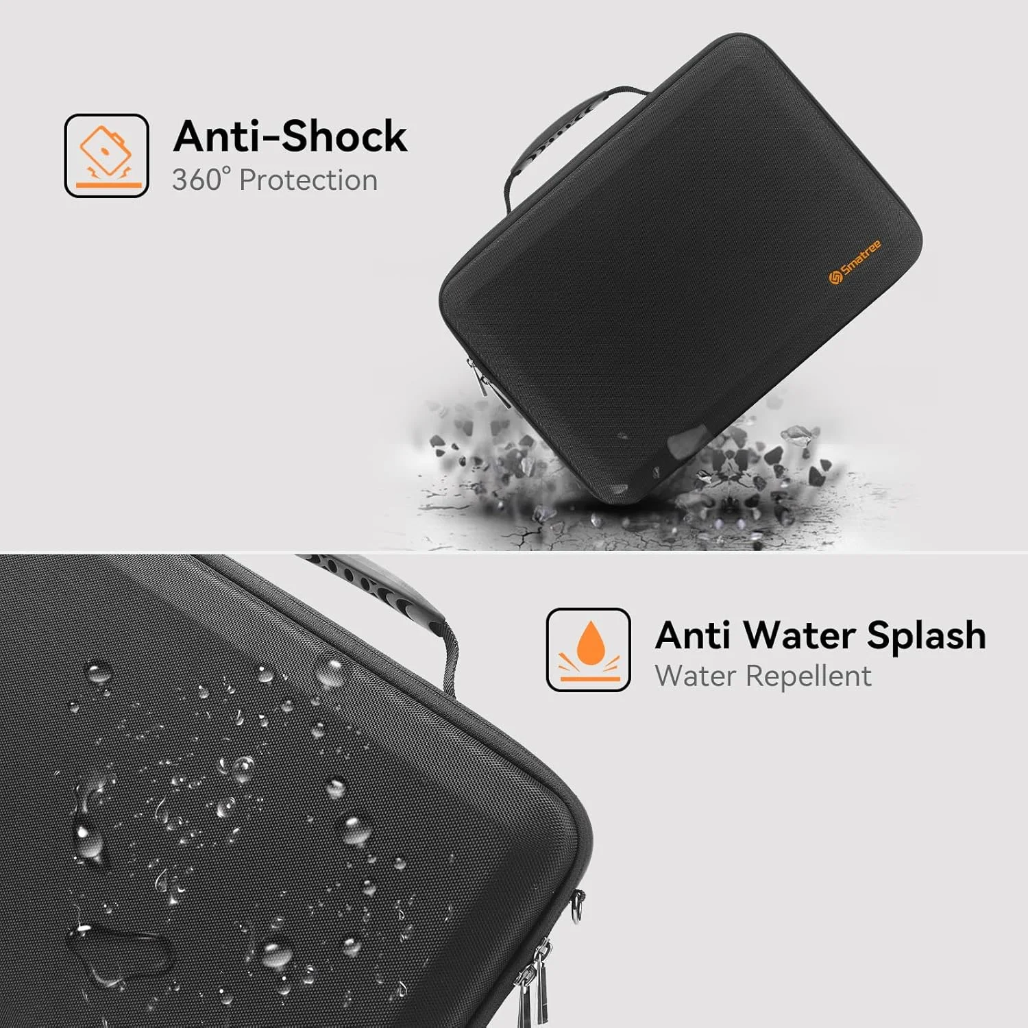 کیف آستین لپ تاپ Smatree با استند برای Razer Blade 16 اینچی 2024/2023 و Razer Blade 15 اینچی 2023/2022، کیف حمل سخت لپ تاپ با استند (A485S)