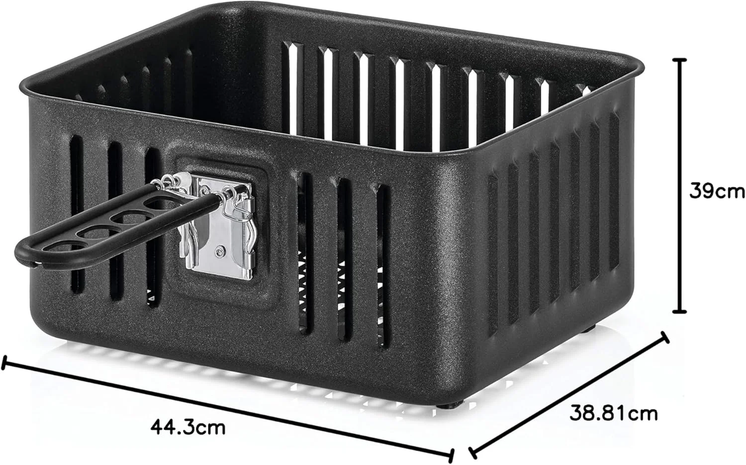 سرخ کن بدون روغن و فر بلک اند دکر 12 لیتری، 1500 وات با تکنولوژی Rapid Air Convection، کنترل دمای دیجیتال، تایمر 90 دقیقه ای، 10 حالت از پیش تعیین شده، ظرفیت مناسب خانواده، پخت و پز بدون روغن، نقره ای - AOF100-B5 سرخ کن بدون روغن و فر بلک اند دکر 12 لیتری، 1500 وات با تکنولوژی Rapid Air Convection، کنترل دمای دیجیتال، تایمر 90 دقیقه ای، 10 حالت از پیش تعیین شده، ظرفیت مناسب خانواده، پخت و پز بدون روغن، نقره ای - AOF100-B5