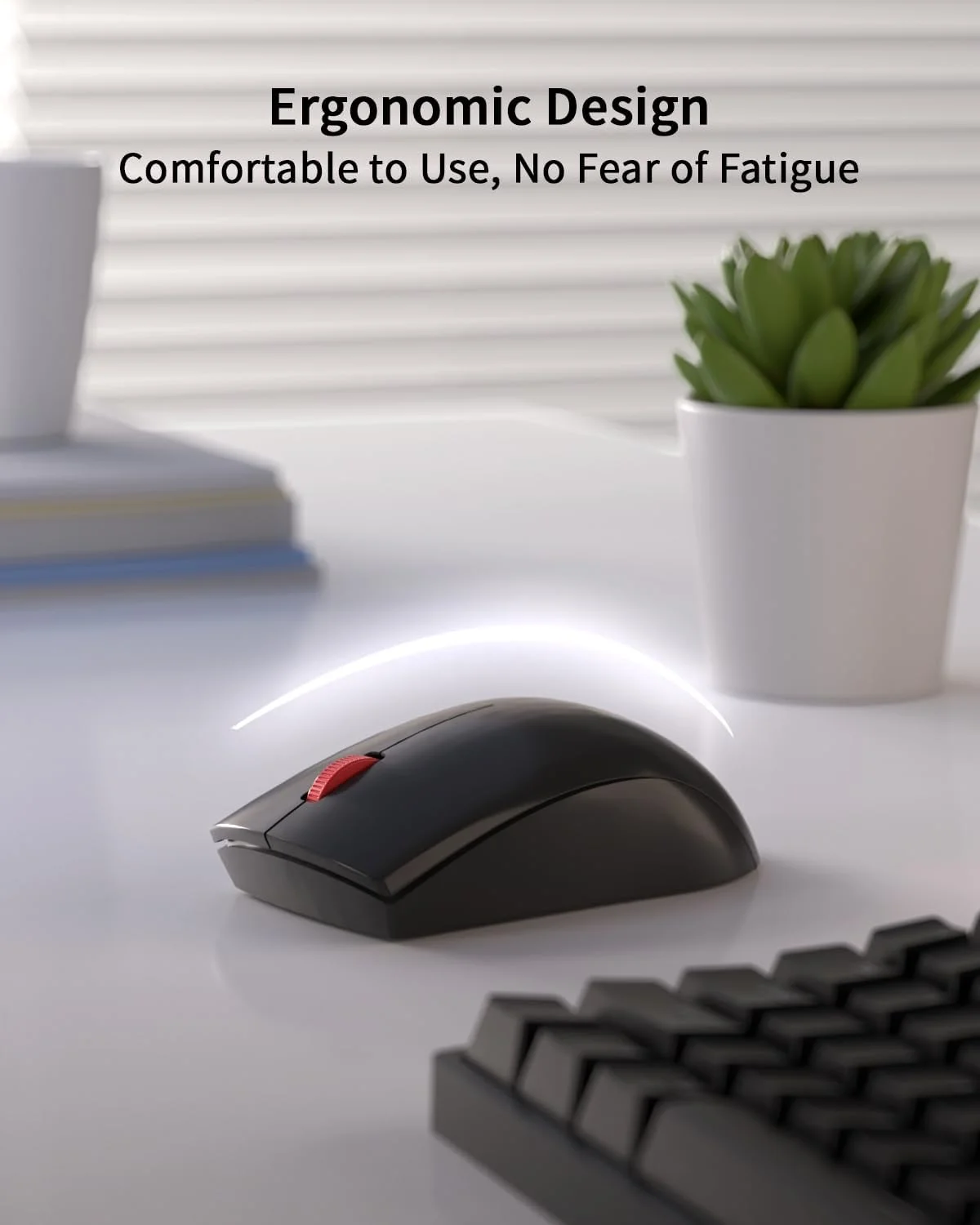 موس بی سیم لنوو (WL150) - موس ارگونومیک 2.4G Nano USB-A – 3 میلیون کلیک، 1000 DPI، طراحی بی سیم قابل حمل و جمع و جور، موس USB برای MacBook، لپ تاپ، PC، Chromebook، نوت بوک، مشکی موس بی سیم لنوو (WL150) - موس ارگونومیک 2.4G Nano USB-A – 3 میلیون کلیک، 1000 DPI، طراحی بی سیم قابل حمل و جمع و جور، موس USB برای MacBook، لپ تاپ، PC، Chromebook، نوت بوک، مشکی