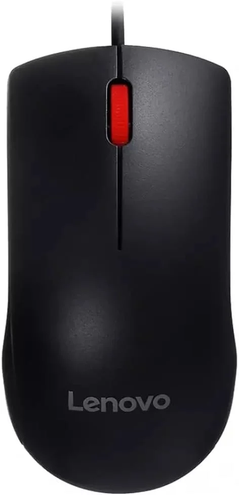 موس اپتیکال سیم دار لنوو M120 Pro - مشکی