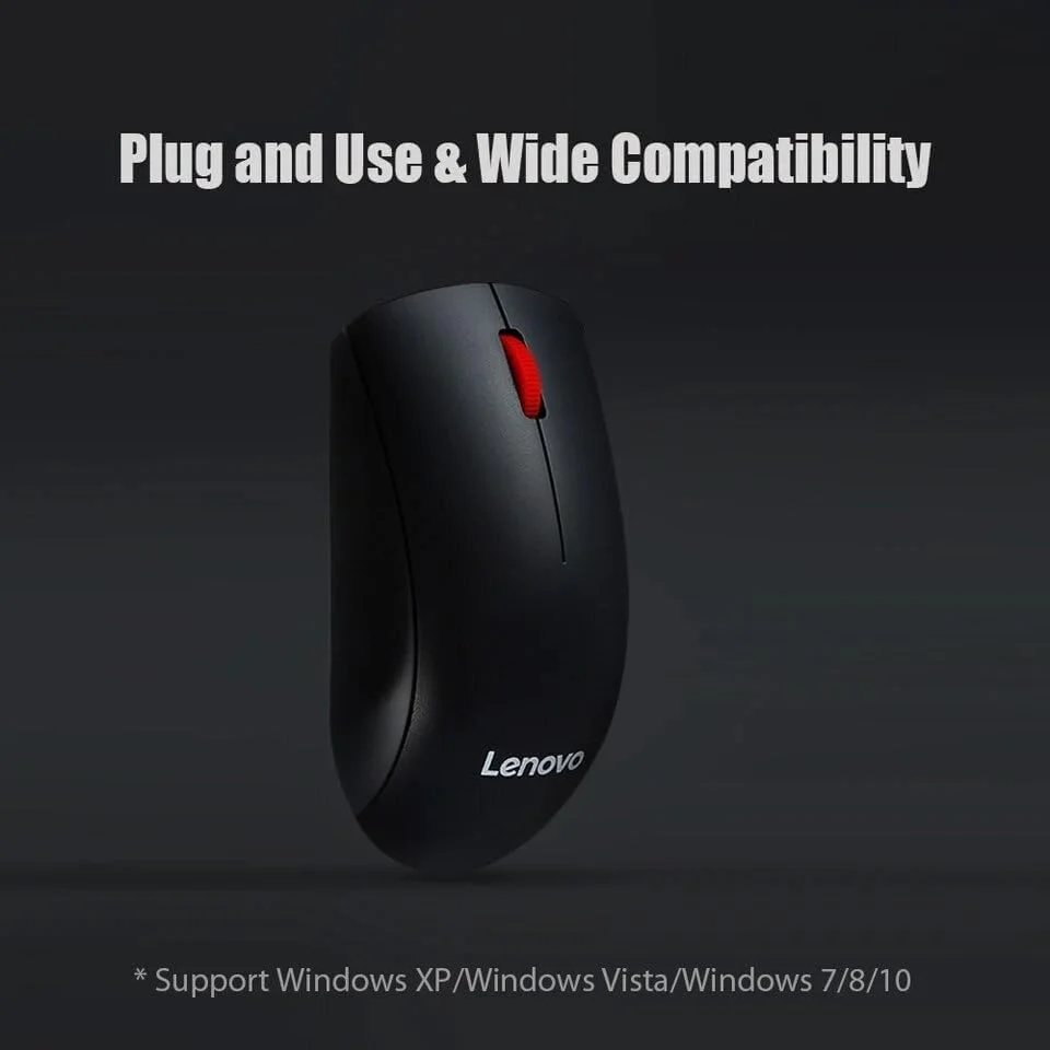 موس اپتیکال بی سیم لنوو M120 Pro - مشکی