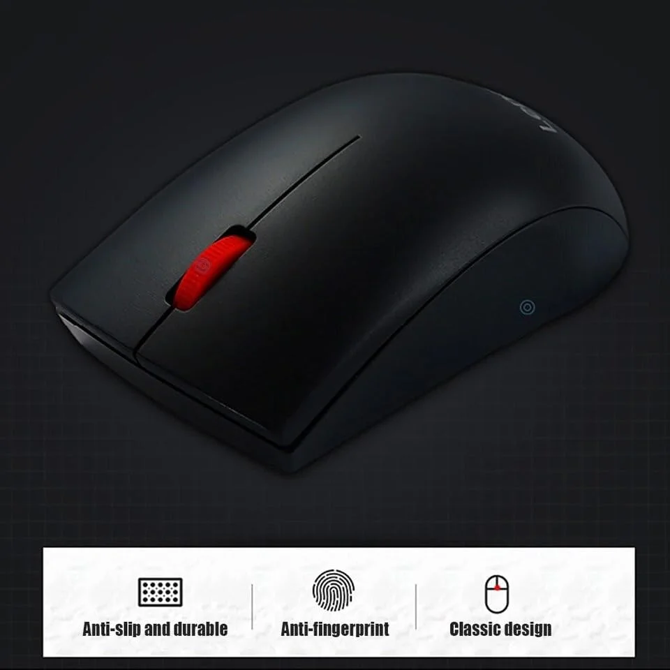 موس اپتیکال بی سیم لنوو M120 Pro - مشکی