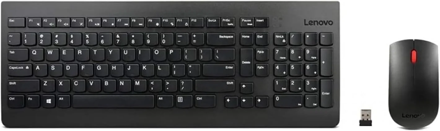 کیبورد و ماوس بی سیم لنوو 510، مدل GX30N81779، مشکی