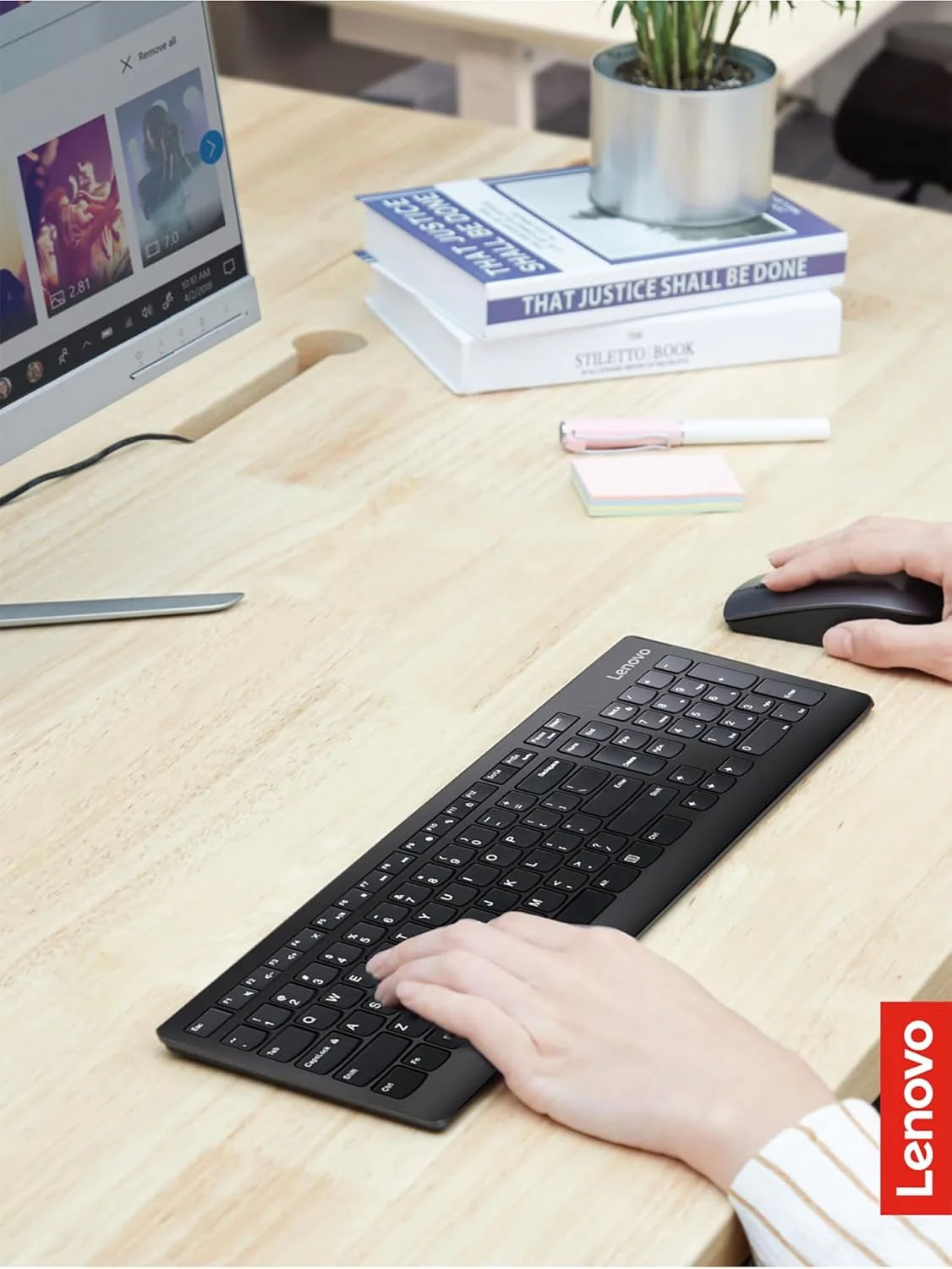 مجموعه کیبورد و ماوس بیسیم لنوو 510، گیرنده نانو USB 2.4 گیگاهرتز، اندازه کامل، طراحی کلید جزیرهای، مناسب دست چپ یا راست، ماوس اپتیکال 1200 DPI، GX30N81775، مشکی مجموعه کیبورد و ماوس بیسیم لنوو 510، گیرنده نانو USB 2.4 گیگاهرتز، اندازه کامل، طراحی کلید جزیرهای، مناسب دست چپ یا راست، ماوس اپتیکال 1200 DPI، GX30N81775، مشکی