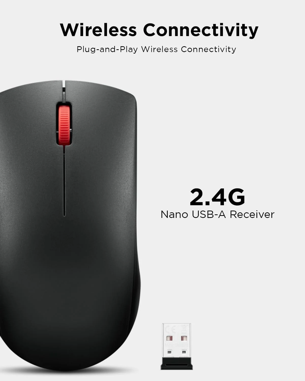 موس بی سیم لنوو (WL150) - موس ارگونومیک دو طرفه 2.4G Nano USB-A - 3 میلیون کلیک، 1000 DPI - طراحی بی سیم جمع و جور قابل حمل - لوازم جانبی کامپیوتر و لپ تاپ موس بی سیم لنوو (WL150) - موس ارگونومیک دو طرفه 2.4G Nano USB-A - 3 میلیون کلیک، 1000 DPI - طراحی بی سیم جمع و جور قابل حمل - لوازم جانبی کامپیوتر و لپ تاپ