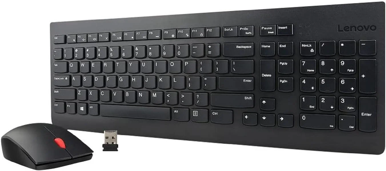 کیبورد و ماوس بیسیم لنوو Essential - نسخه خرده فروشی جدید، 4X30M39496، مشکی، UK کیبورد و ماوس بیسیم لنوو Essential - نسخه خرده فروشی جدید، 4X30M39496، مشکی، UK