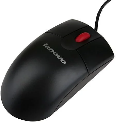 موس اپتیکال چرخ دار مشکی لنوو 06P4069