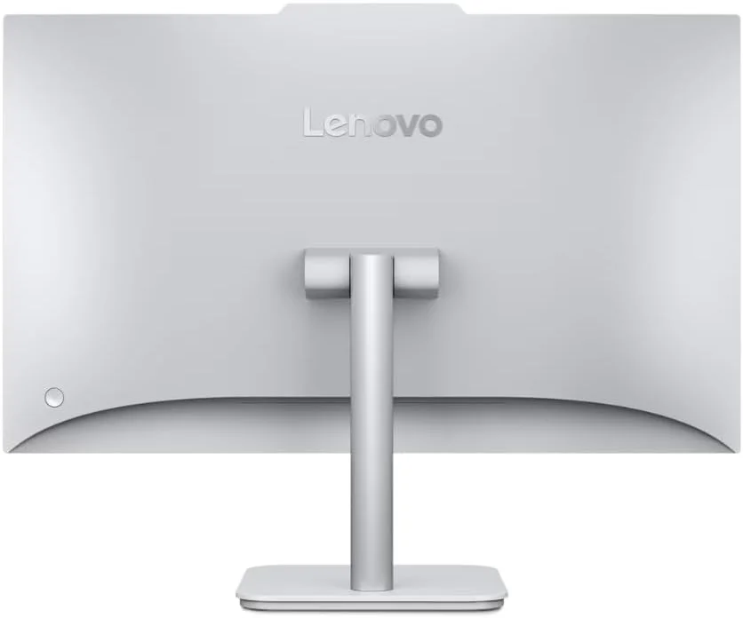 کامپیوتر همه کاره لنوو AIO A100 - صفحه نمایش 23.8 اینچی FHD IPS، پردازنده Intel N100 (جایگزین i3)، رم 16 گیگابایتی DDR4، حافظه SSD 512 گیگابایتی، Wi-Fi 6، ویندوز 11 پرو، کیبورد و ماوس سیمی، 1 سال گارانتی لنوو (خاکستری ابری)