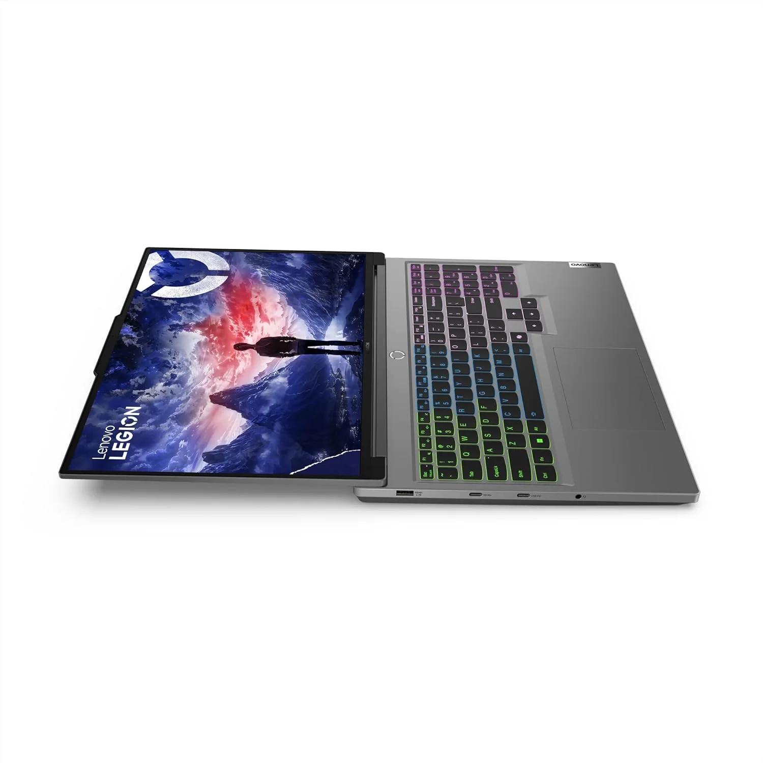 لپ تاپ گیمینگ لنوو Legion 5 16IRX9 - پردازنده 24 هسته ای Intel Core i7-14650HX، 16 گیگابایت رم، 1 ترابایت SSD، صفحه نمایش 16 اینچی 165 هرتز WQXGA 2560x1600، کارت گرافیک NVIDIA RTX 4060 8GB، ویندوز 11، نور پس زمینه 4 ناحیه RGB، خاکستری Luna به همراه ماوس گیمینگ بی سیم Steel