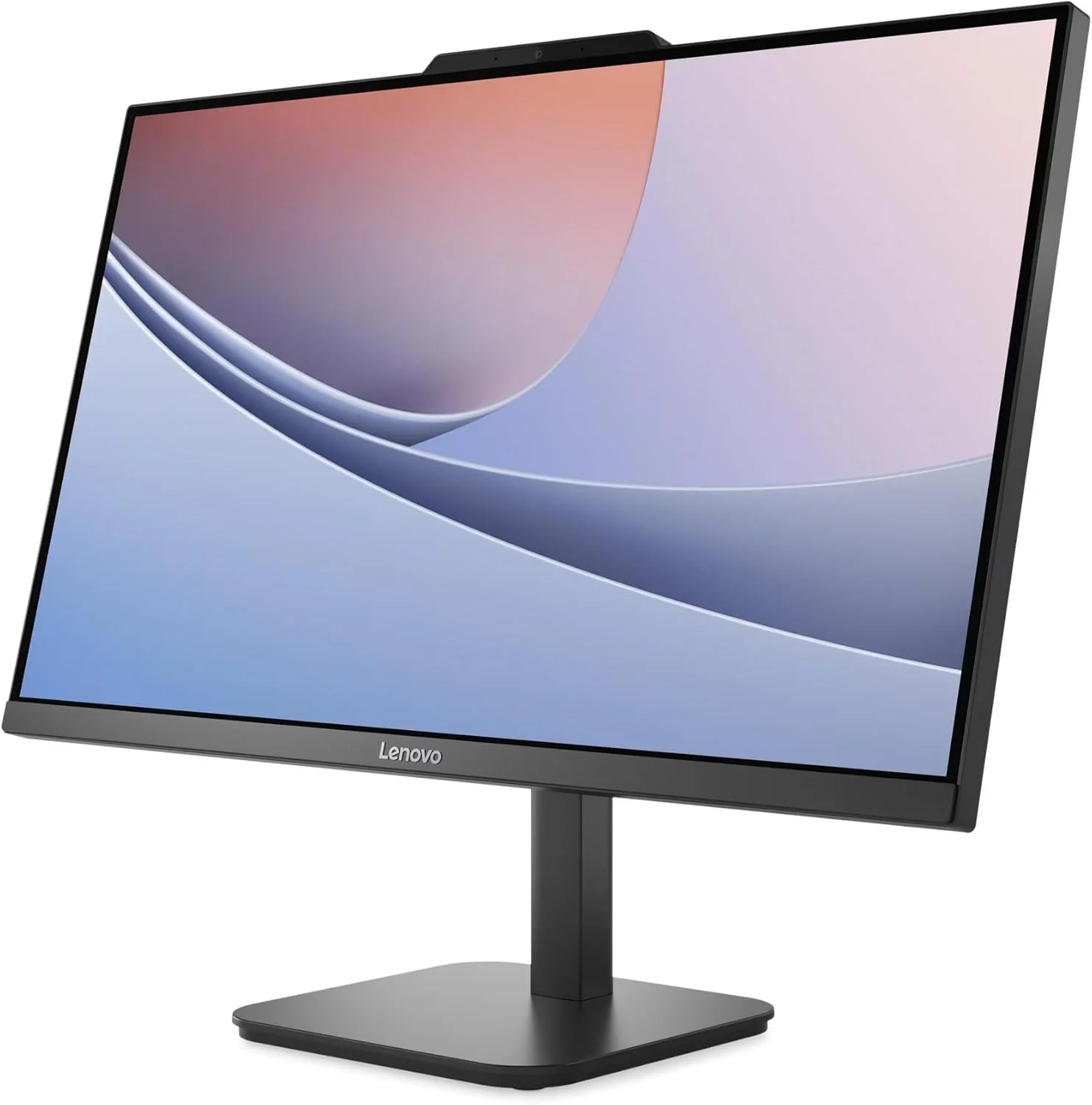 کامپیوتر همه کاره لنوو V100 با صفحه نمایش 23.8 اینچی FHD IPS، پردازنده Intel N100، رم 16 گیگابایتی DDR4، حافظه SSD 512 گیگابایتی، گرافیک Intel UHD، کیبورد و ماوس USB، Wi-Fi 6، ویندوز 11، مشکی (ارتقا یافته)