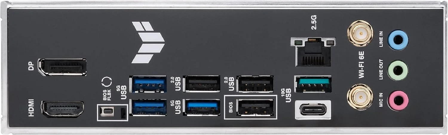 مادربرد ایسوس TUF Gaming B650-E WIFI AMD B650 AM5 DDR5 8000 DP HDMI 3x M2 USB3.2 WiFi 6E + BT AURA RGB 2.5Gbit LAN ATX ASUS TUF PROTECTION, ASUS Q-Design, Armoury Crate