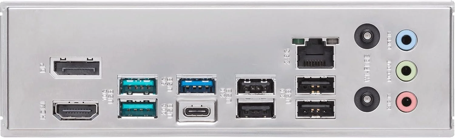 مادربرد ایسوس پرایم B860-PLUS WiFi B860 LGA 1851 ATX، آماده برای پردازنده‌های Intel® Core™ Ultra Series 2، دارای قابلیت‌های پیشرفته هوش مصنوعی، 8+1+1+1 فاز، DDR5، PCIe 5.0، HDMI، USB 20Gbps Type-C®، 2 x M.2، WiFi 6E، 2.5Gb LAN