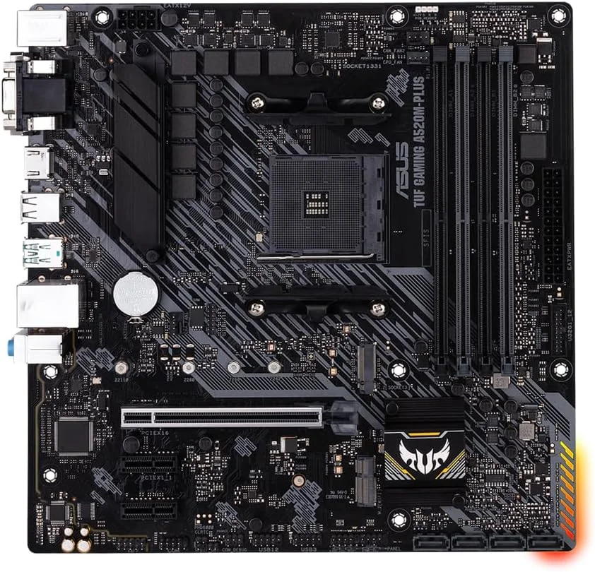 مادربرد ایسوس TUF GAMING A520M-PLUS WIFI (سوکت AM4/A520/DDR4/S-ATA 600/Micro ATX)
