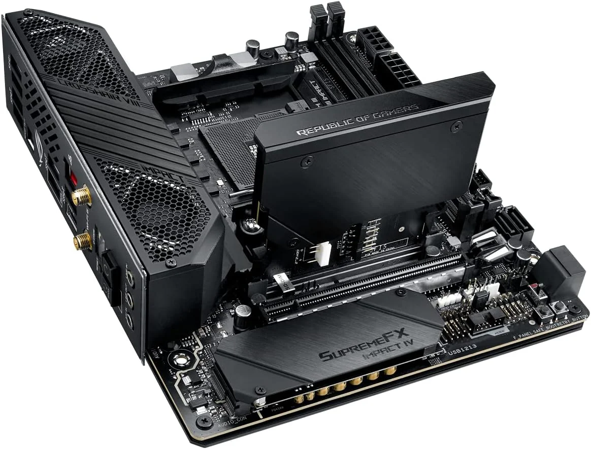 مادربرد گیمینگ ASUS ROG CROSSHAIR VIII IMPACT (AMD X570) AM4 Min-DTX