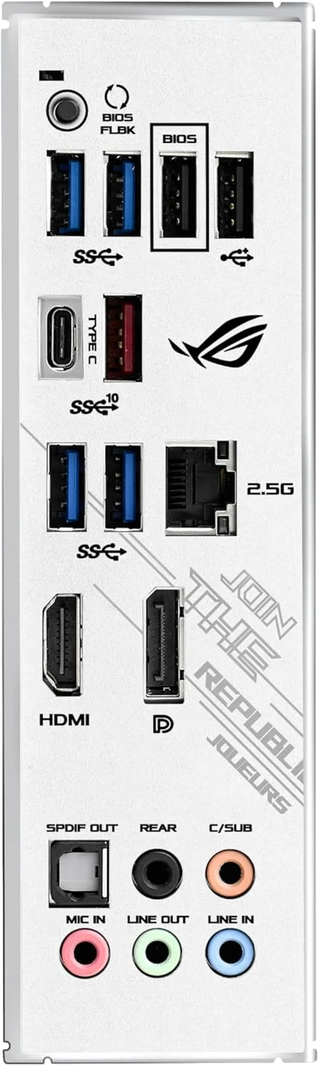 مادربرد گیمینگ ایسوس ROG STRIX B550-A GAMING (AMD B550) AM4 Gaming ATX با PCIe 4.0، Intel® 2.5Gb Ethernet، دو M.2 با هیت سینک، SATA 6 Gbps، USB 3.2 Gen 2 و Aura Sync RGB