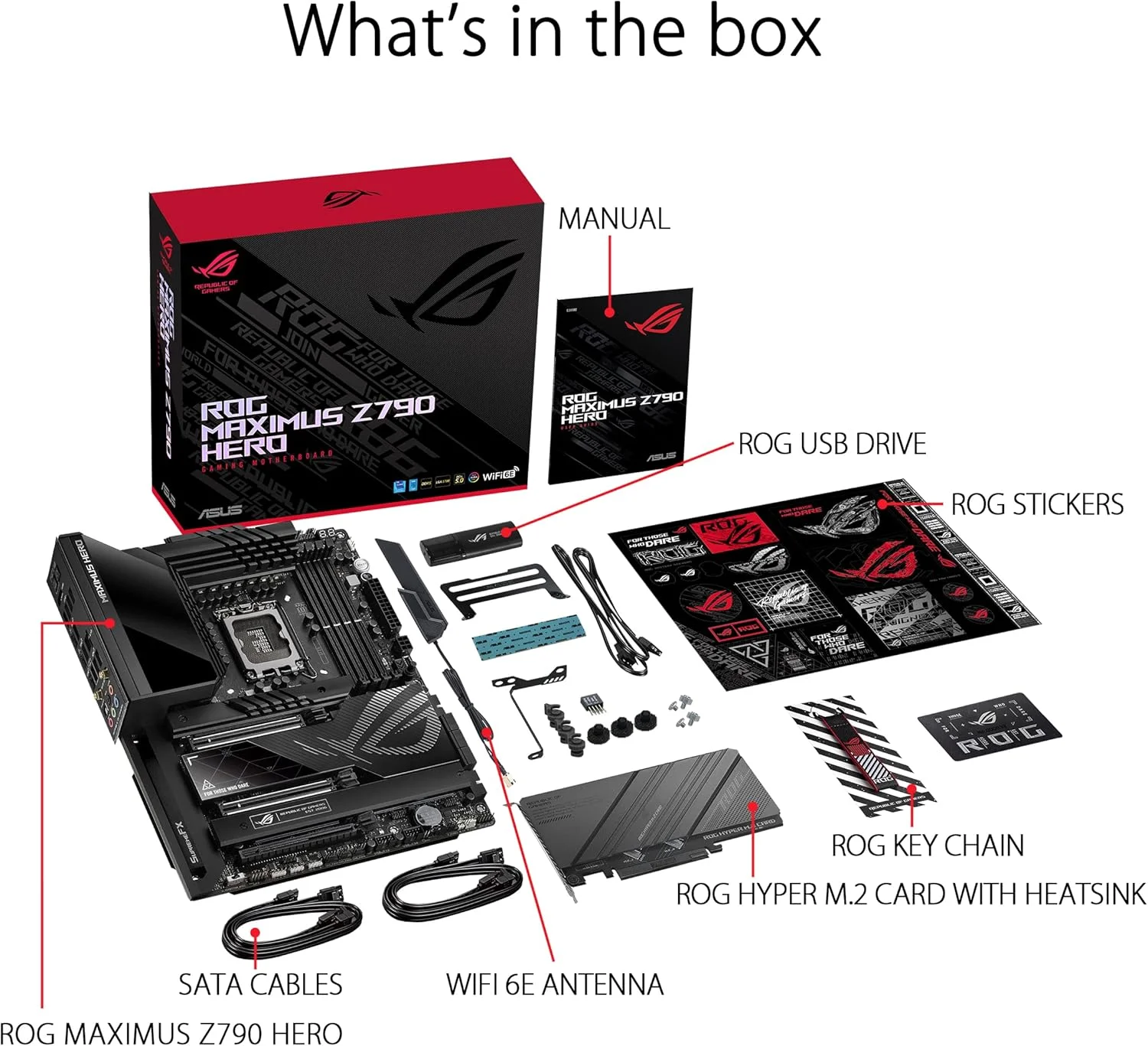 مادربرد ایسوس ROG MAXIMUS Z790 HERO Intel Z790 LGA 1700 ATX