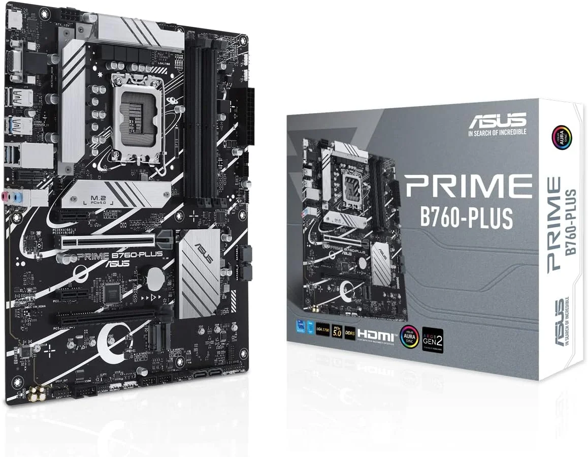 مادربرد ایسوس پرایم B760-PLUS (سوکت 1700/B760/DDR5/S-ATA 6Gb/s/ATX)