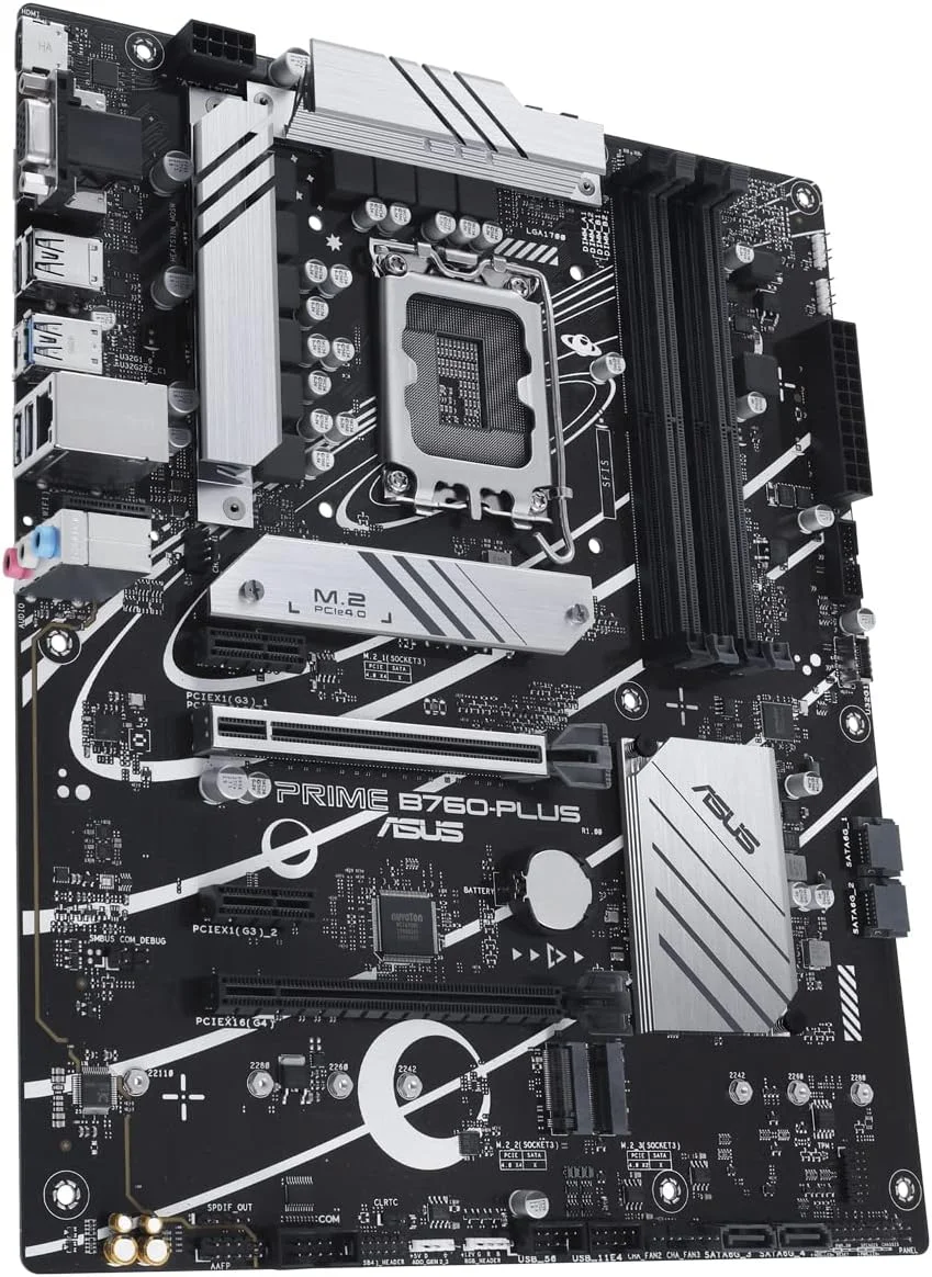 مادربرد ایسوس پرایم B760-PLUS (سوکت 1700/B760/DDR5/S-ATA 6Gb/s/ATX)