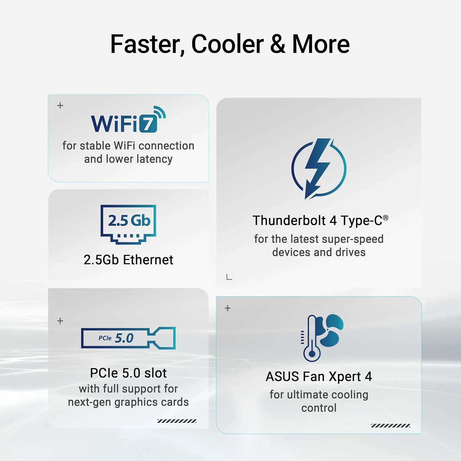 مادربرد ASUS PRIME Z890-P WIFI Z890 LGA 1851 ATX، آماده برای پردازنده‌های Intel® Core™ Ultra Series 2، مجهز به هوش مصنوعی پیشرفته، دارای 14+1+1+2 فاز قدرت، DDR5، PCIe® 5.0، Thunderbolt™ 4 USB Type-C®، 4x M.2، Wi-Fi 7، 2.5Gb