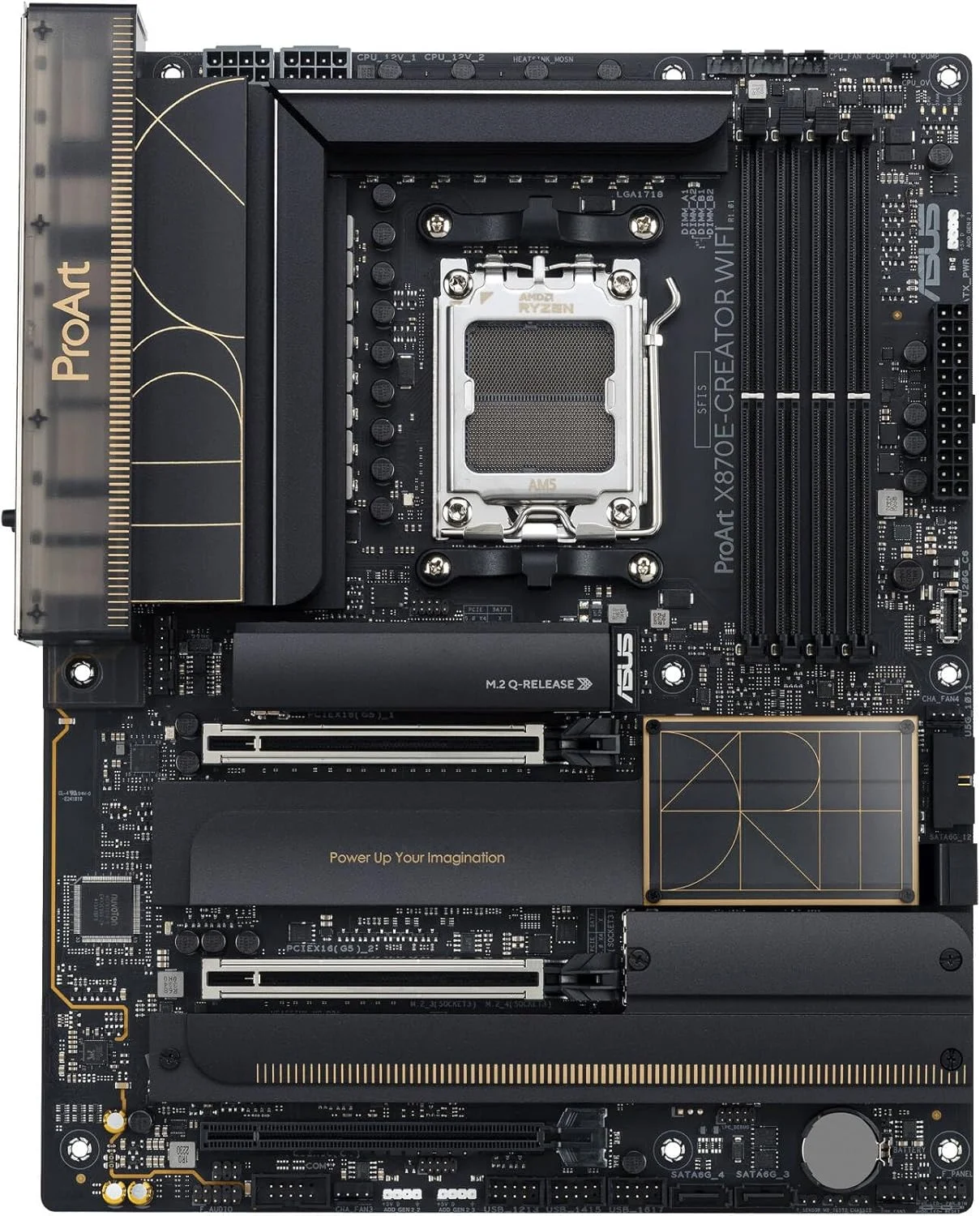 مادربرد ایسوس ProArt X870E-Creator WiFi – AMD AM5، چیپست X870E، PCIe 5.0، USB4، Wi-Fi 7