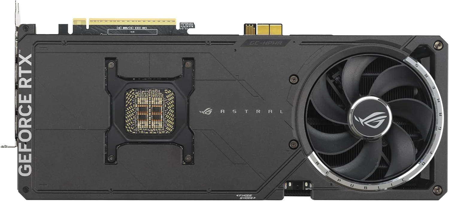 کارت گرافیک گیمینگ ASUS ROG Astral GeForce RTX 5090 32GB OC Edition GDDR7 BTF Quad-Fan (Nvidia Blackwell FP4 و DLSS 4، آداپتور GC-HPWR استاندارد و مادربردهای BTF، ROG-ASTRAL-RTX5090-O32G-BTF-GAMING)
