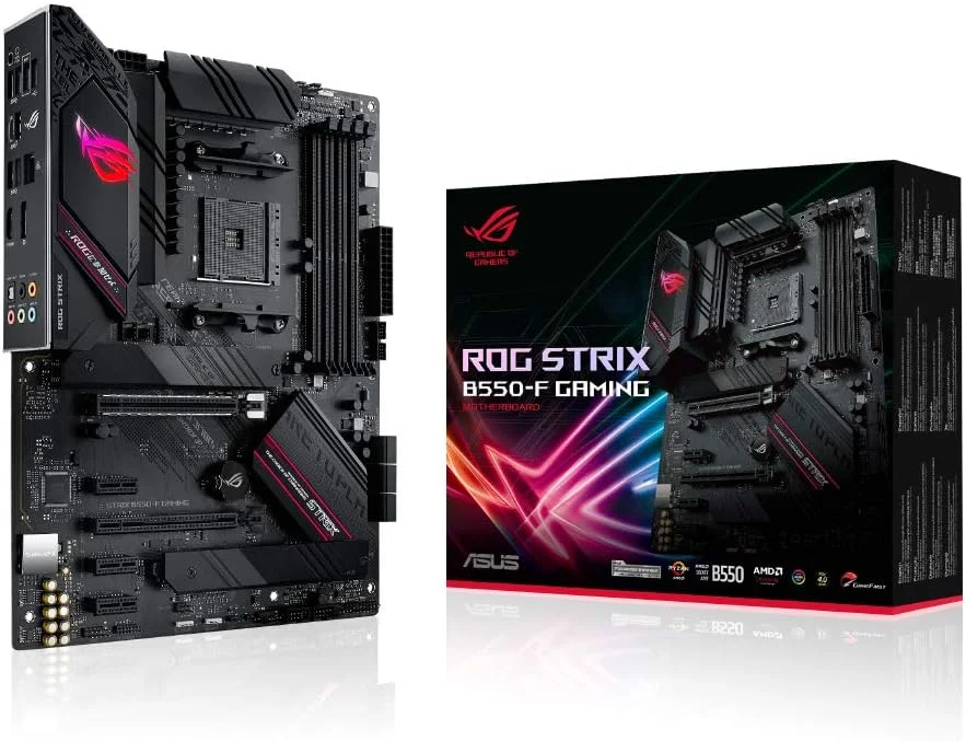 مادربرد گیمینگ ایسوس ROG Strix B550-F سوکت (PC) AMD AM4 فرم فاکتور (جزئیات) مادربرد ATX چیپست