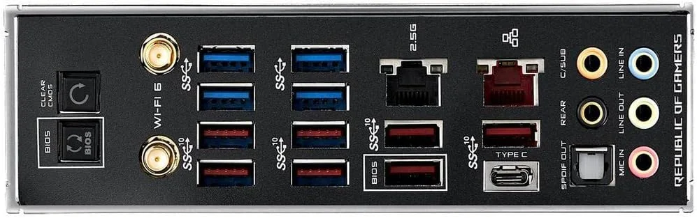 مادربرد ASUS ROG X570 Crosshair VIII Hero (Wi-Fi) ATX با PCIe 4.0، وای فای 6 (802.11Ax) داخلی، LAN 2.5 گیگابیتی، USB 3.2، SATA، M.2، Node و نورپردازی Aura Sync RGB مادربرد ASUS ROG X570 Crosshair VIII Hero (Wi-Fi) ATX با PCIe 4.0، وای فای 6 (802.11Ax) داخلی، LAN 2.5 گیگابیتی، USB 3.2، SATA، M.2، Node و نورپردازی Aura Sync RGB
