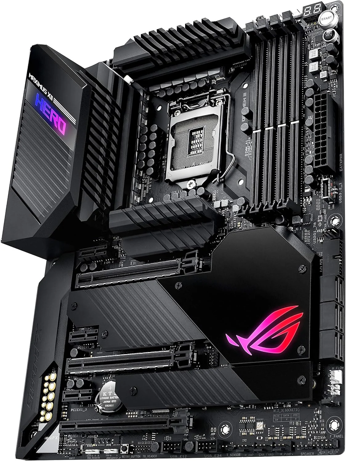 مادربرد ایسوس ROG MAXIMUS XII HERO WI-FI (INTEL Z490) (WI-FI) LGA 1200 (نسل دهم اینتل)