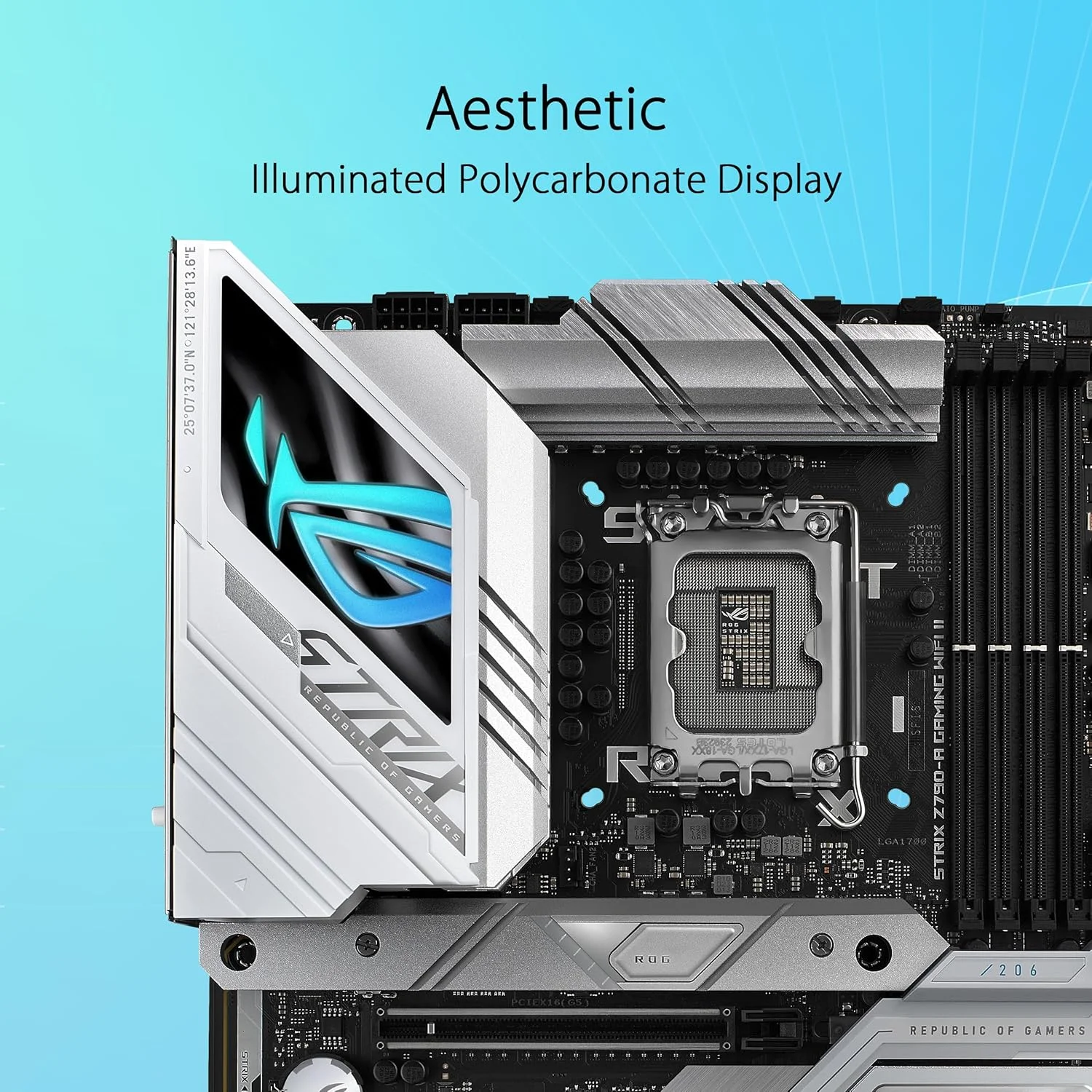 مادربرد گیمینگ ایسوس ROG Strix Z790-A Gaming WiFi II (WiFi 7) LGA 1700 (نسل 14، 13 و 12 اینتل) ATX (DDR5، 5 اسلات M.2، PCIe 5.0 x16، کانکتور USB پنل جلویی با PD 3.0 تا 30 وات)