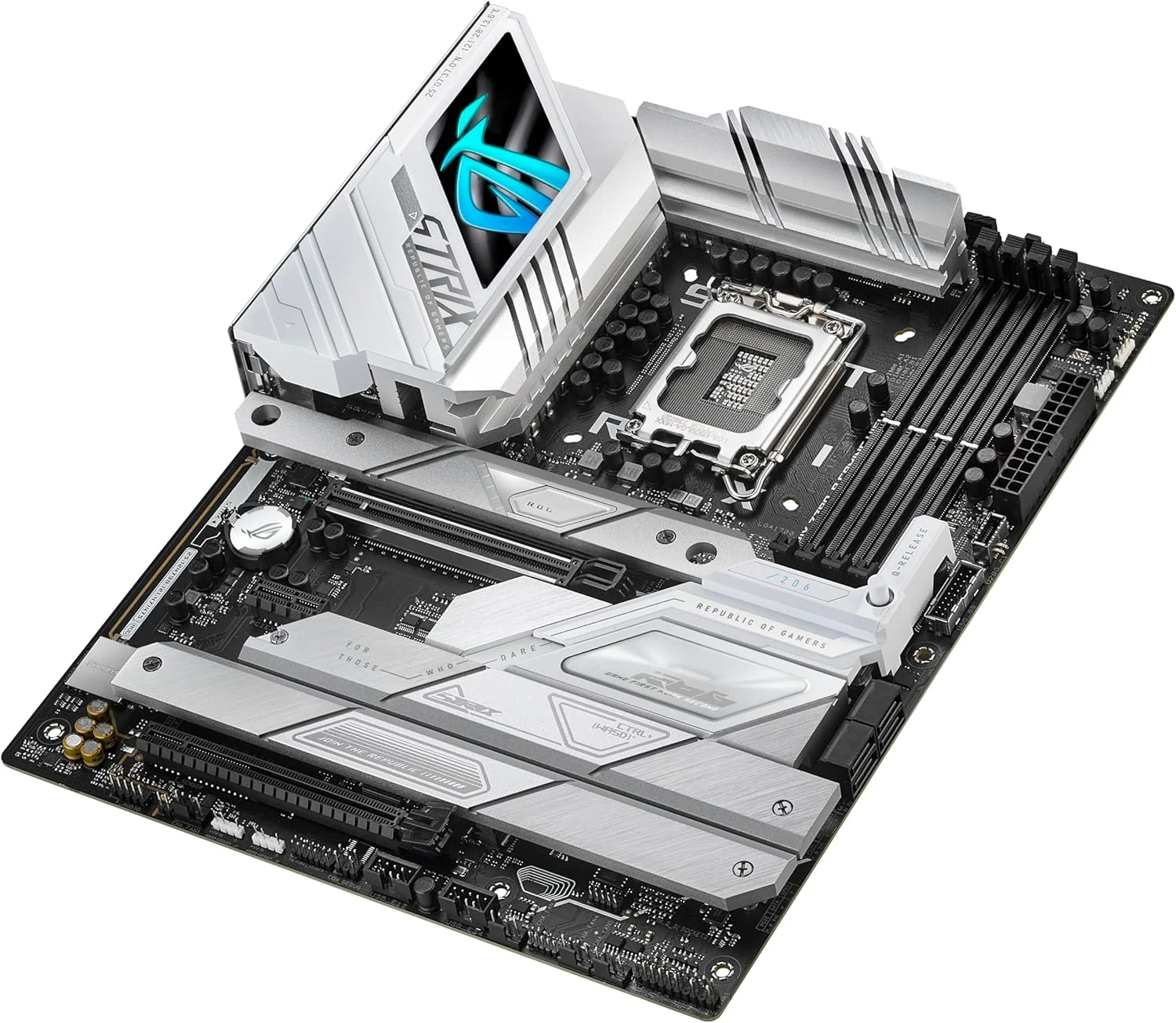 مادربرد گیمینگ ایسوس ROG Strix Z790-A Gaming WiFi II (WiFi 7) LGA 1700 (نسل 14، 13 و 12 اینتل) ATX (DDR5، 5 اسلات M.2، PCIe 5.0 x16، کانکتور USB پنل جلویی با PD 3.0 تا 30 وات)