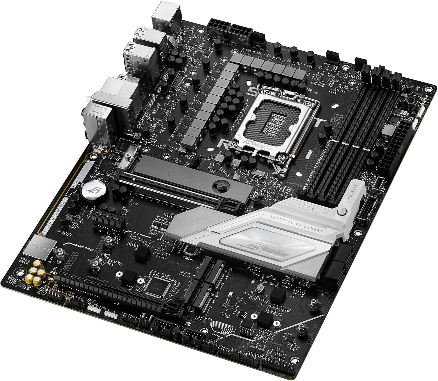 مادربرد گیمینگ ایسوس ROG Strix Z790-A Gaming WiFi II (WiFi 7) LGA 1700 (نسل 14، 13 و 12 اینتل) ATX (DDR5، 5 اسلات M.2، PCIe 5.0 x16، کانکتور USB پنل جلویی با PD 3.0 تا 30 وات)