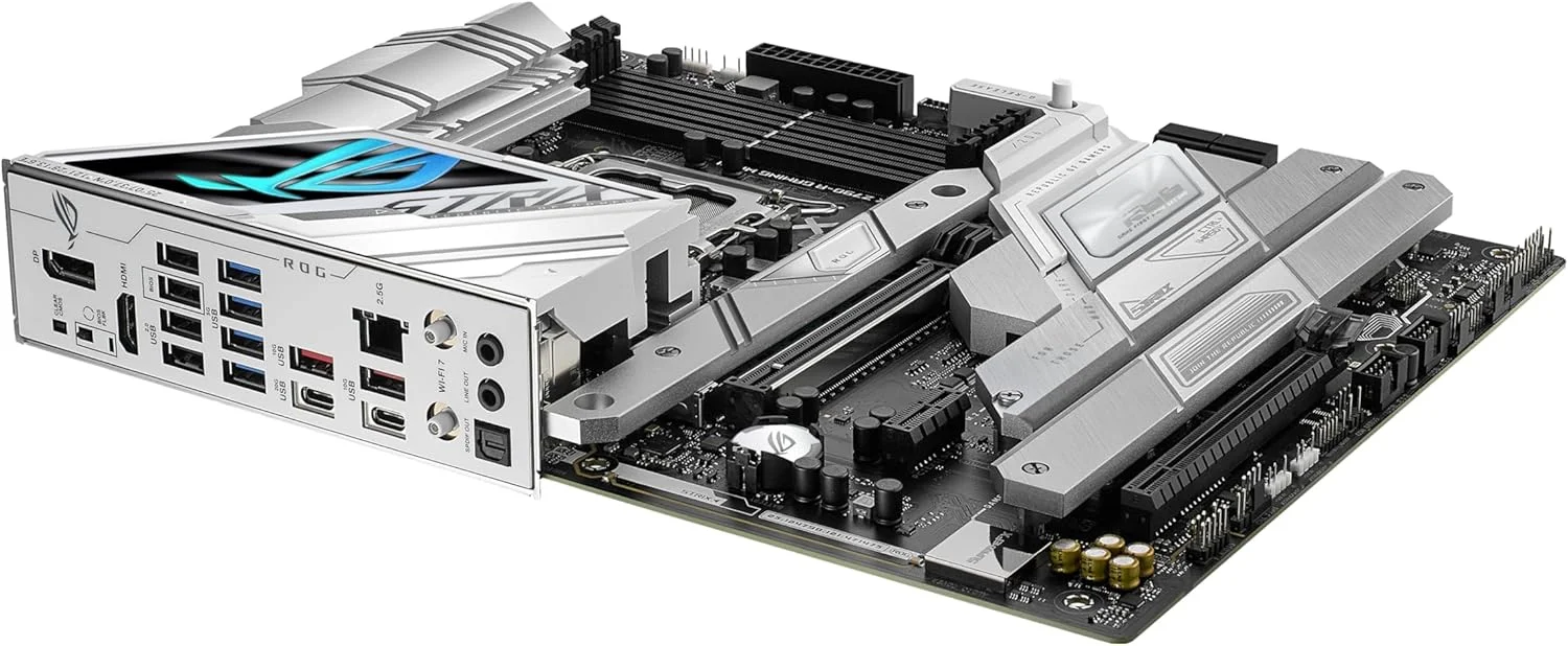 مادربرد گیمینگ ایسوس ROG Strix Z790-A Gaming WiFi II (WiFi 7) LGA 1700 (نسل 14، 13 و 12 اینتل) ATX (DDR5، 5 اسلات M.2، PCIe 5.0 x16، کانکتور USB پنل جلویی با PD 3.0 تا 30 وات)