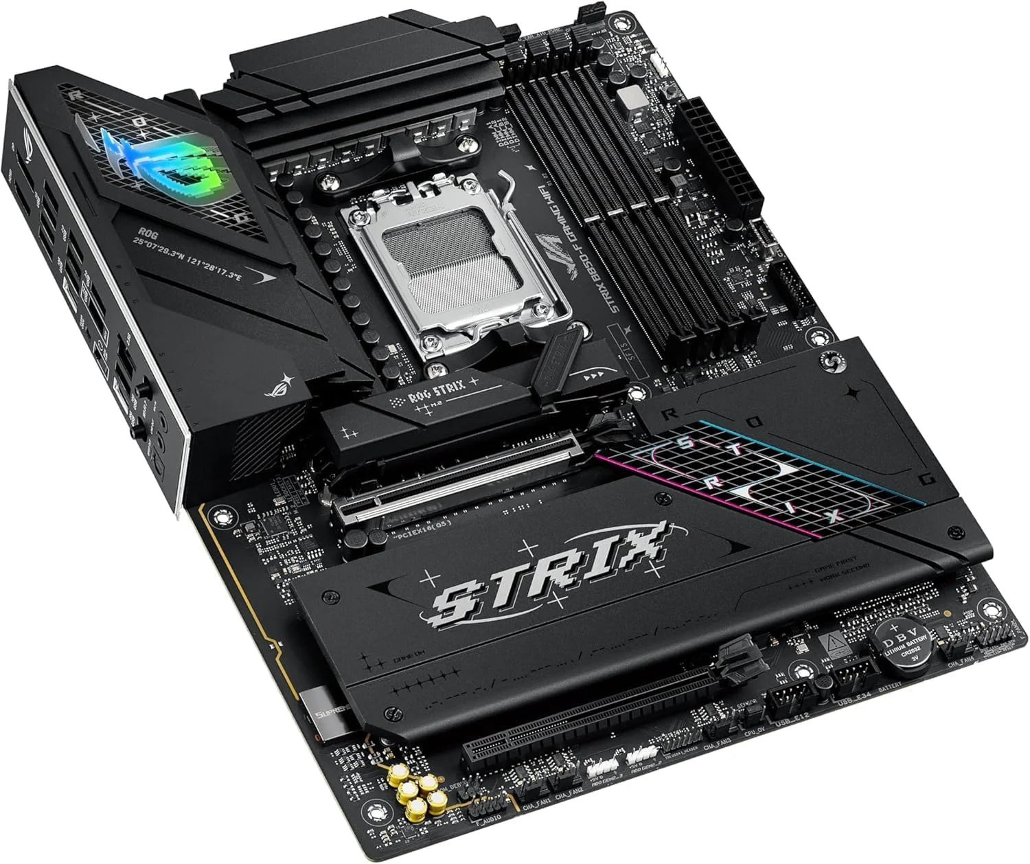 مادربرد گیمینگ ایسوس ROG Strix B850-F WiFi – سوکت AMD AM5، چیپست B850، PCIe 5.0، Wi-Fi 6E
